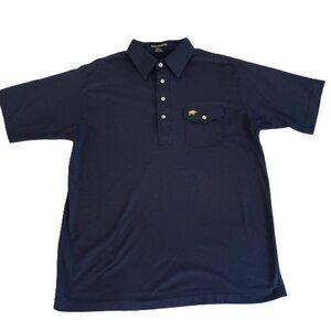 Jack Nicklaus Golf Shirt Polo Blue Short Sleeve Men’s L – EUC